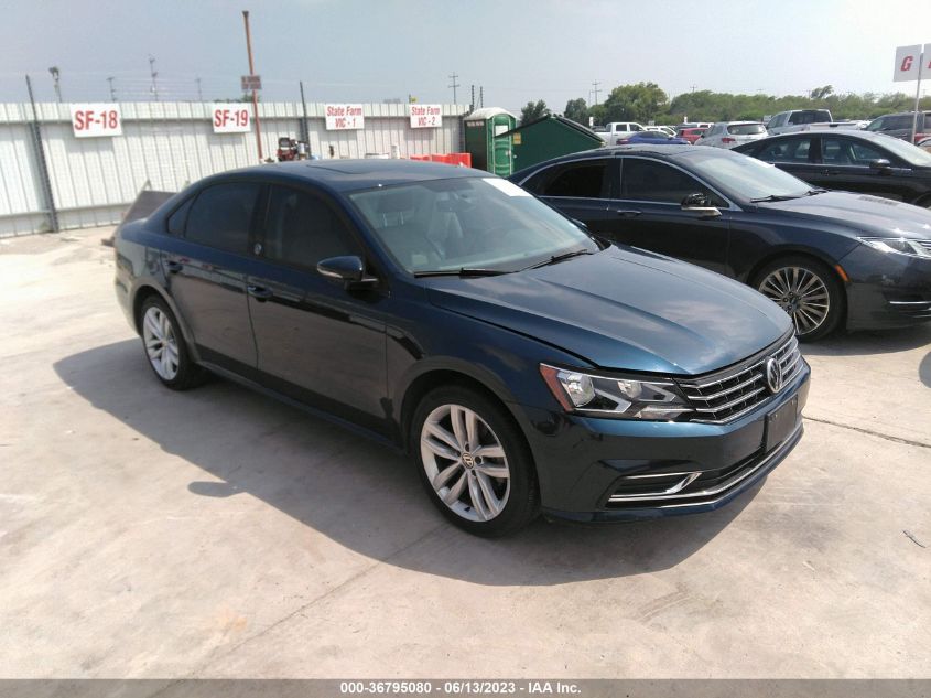 2019 VOLKSWAGEN PASSAT 2.0T WOLFSBURG EDITION - 1VWLA7A36KC005858