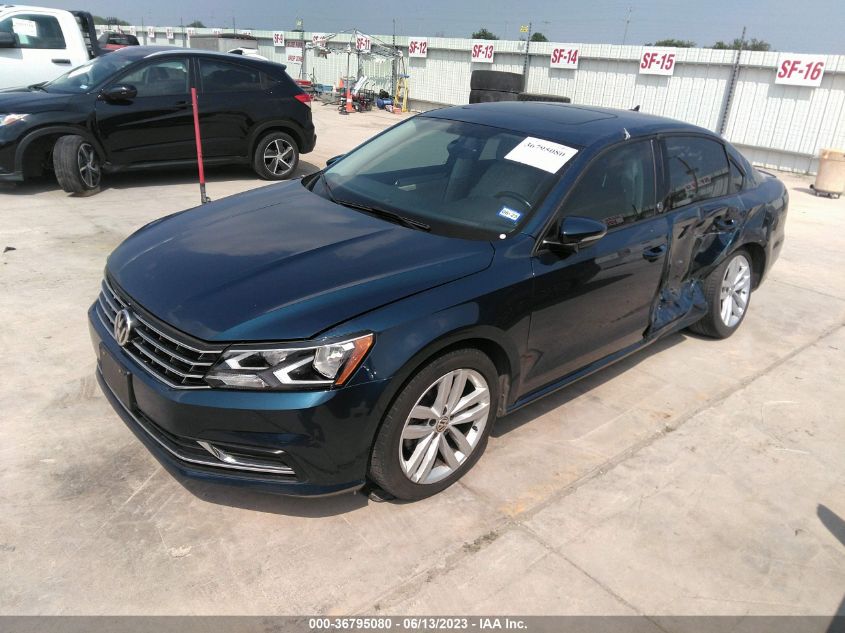 2019 VOLKSWAGEN PASSAT 2.0T WOLFSBURG EDITION - 1VWLA7A36KC005858