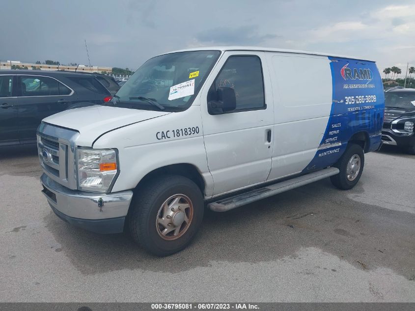 2014 FORD ECONOLINE CARGO VAN COMMERCIAL/RECREATIONAL 1FTNE2EW1EDA13789