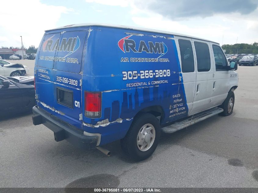 2014 FORD ECONOLINE CARGO VAN COMMERCIAL/RECREATIONAL 1FTNE2EW1EDA13789