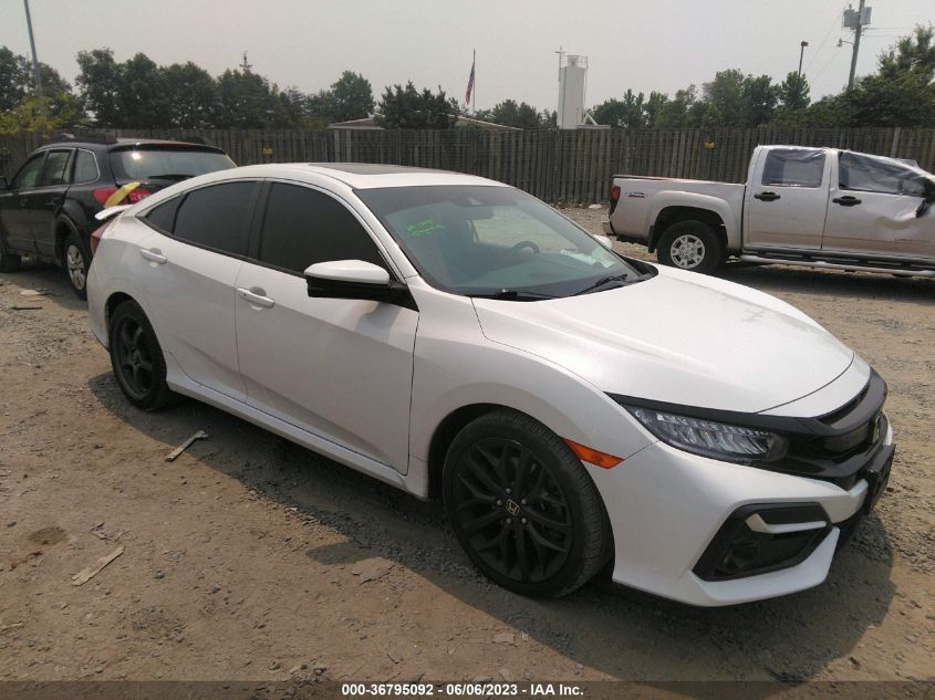 2020 HONDA CIVIC SI SEDAN - 2HGFC1E51LH707153