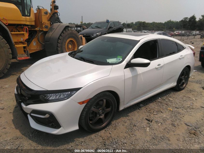 2020 HONDA CIVIC SI SEDAN - 2HGFC1E51LH707153