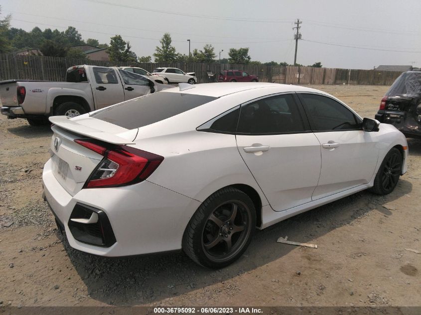 2020 HONDA CIVIC SI SEDAN - 2HGFC1E51LH707153