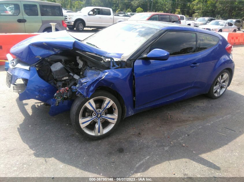 2013 HYUNDAI VELOSTER - KMHTC6AD6DU123241