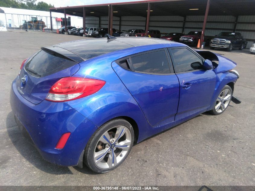 2013 HYUNDAI VELOSTER - KMHTC6AD6DU123241