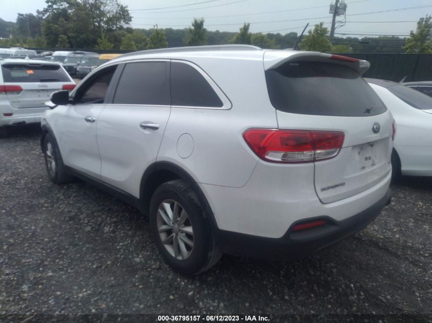 2016 KIA SORENTO LX - 5XYPG4A58GG107913