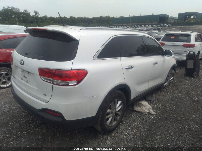 2016 KIA SORENTO LX - 5XYPG4A58GG107913