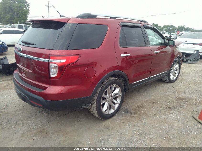 2013 FORD EXPLORER LIMITED - 1FM5K7F8XDGB12027