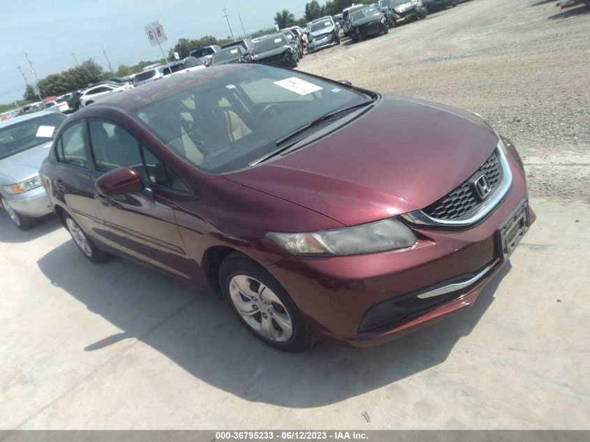 2014 HONDA CIVIC SEDAN LX - 2HGFB2F58EH532314