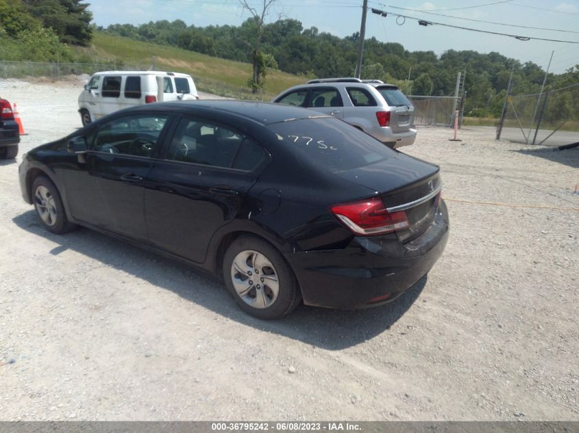 2013 HONDA CIVIC SDN LX - 19XFB2F53DE022607