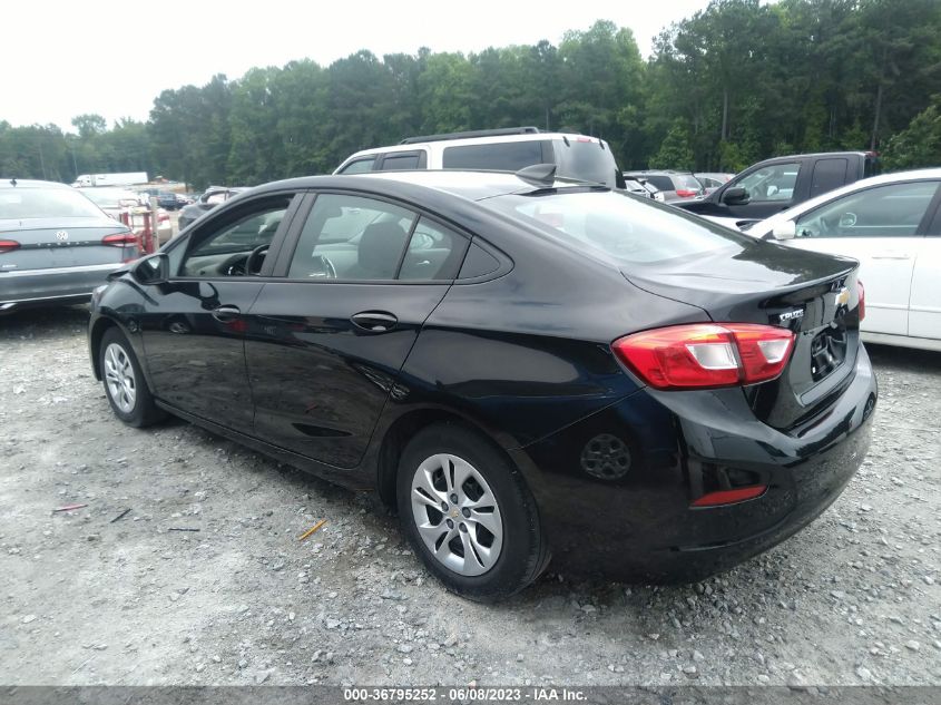 2019 CHEVROLET CRUZE LS - 1G1BC5SMXK7121702