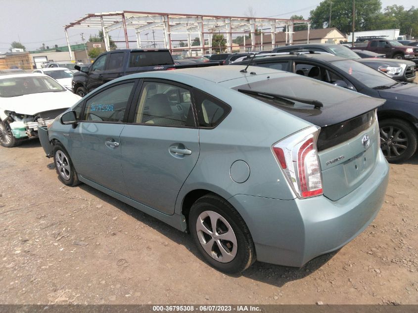 2014 TOYOTA PRIUS - JTDKN3DU3E1759851