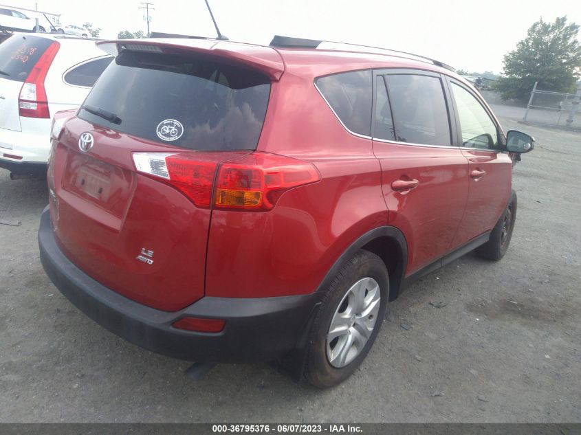 2014 TOYOTA RAV4 LE - JTMBFREV8EJ009191