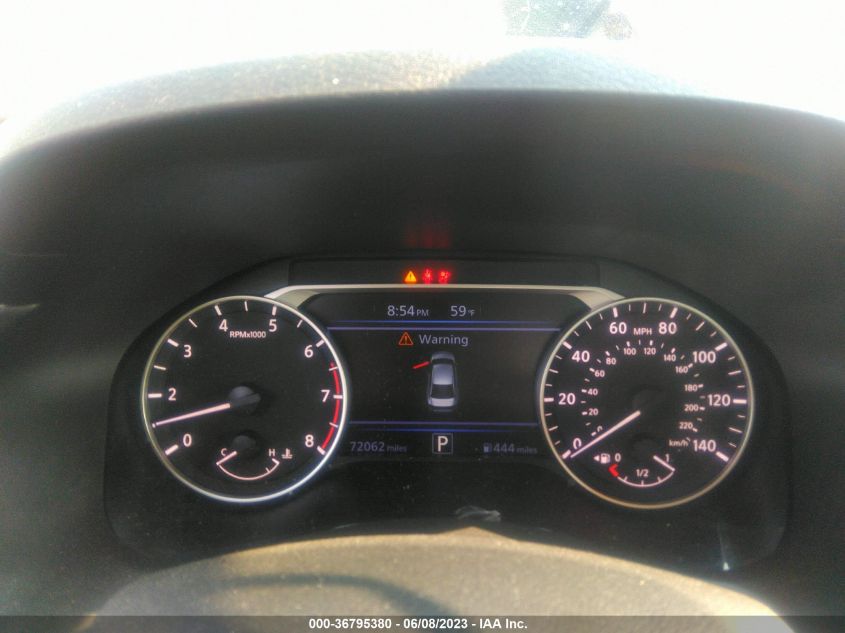 2019 NISSAN ALTIMA 2.5 SV - 1N4BL4DV8KC121251