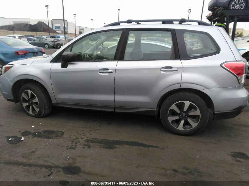 2017 SUBARU FORESTER - JF2SJABC7HH812588