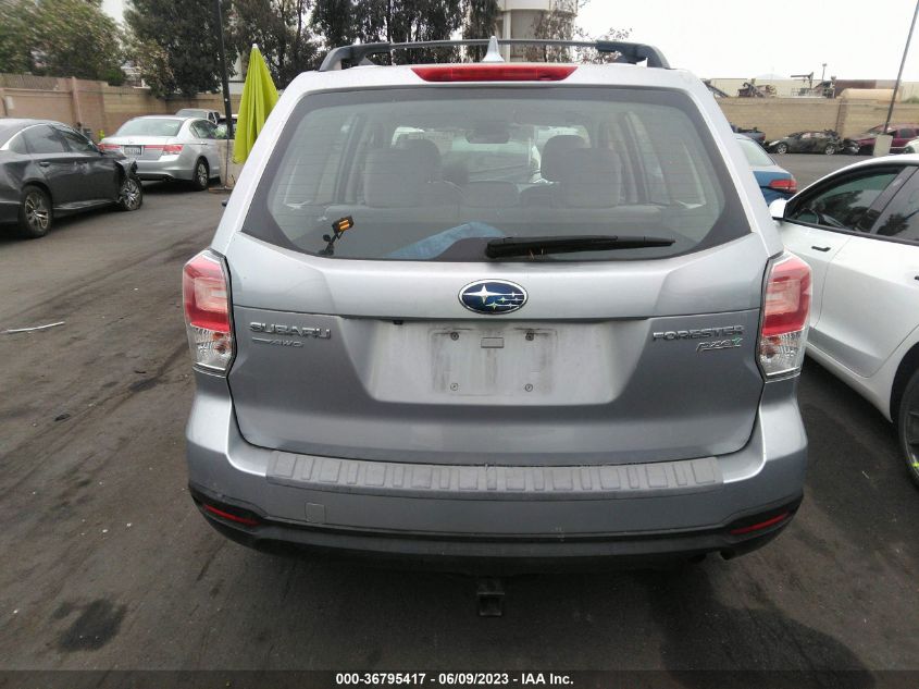 2017 SUBARU FORESTER - JF2SJABC7HH812588