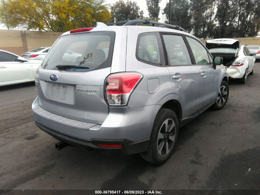 2017 SUBARU FORESTER - JF2SJABC7HH812588