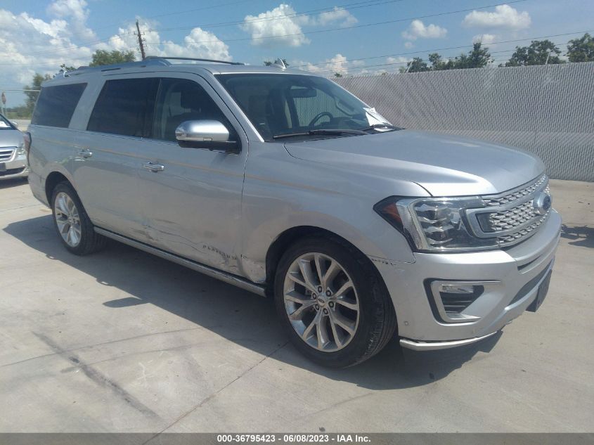 2019 FORD EXPEDITION MAX PLATINUM - 1FMJK1MT5KEA89204