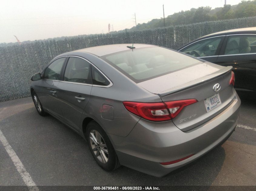 2016 HYUNDAI SONATA 2.4L SE - 5NPE24AF4GH381049