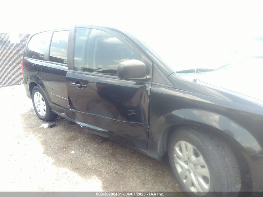 2015 DODGE GRAND CARAVAN SE - 2C4RDGBG4FR575909