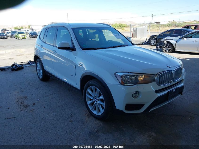 2017 BMW X3 SDRIVE28I - 5UXWZ7C39H0V87128