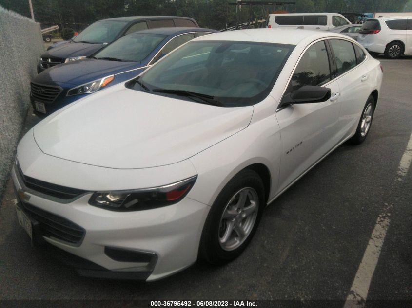2016 CHEVROLET MALIBU LS - 1G1ZC5STXGF217154