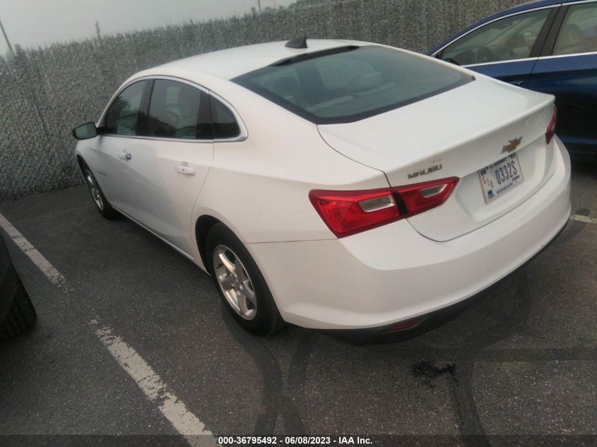 2016 CHEVROLET MALIBU LS - 1G1ZC5STXGF217154