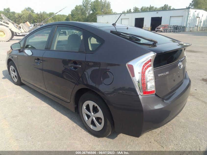 2013 TOYOTA PRIUS ONE/TWO/THREE/FOUR/FIVE - JTDKN3DUXD5549688