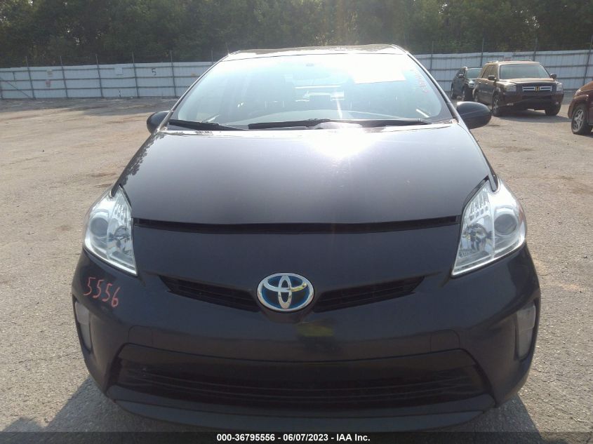 2013 TOYOTA PRIUS ONE/TWO/THREE/FOUR/FIVE - JTDKN3DUXD5549688