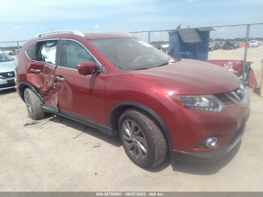 2016 NISSAN ROGUE S/SL/SV - 5N1AT2MT2GC731769