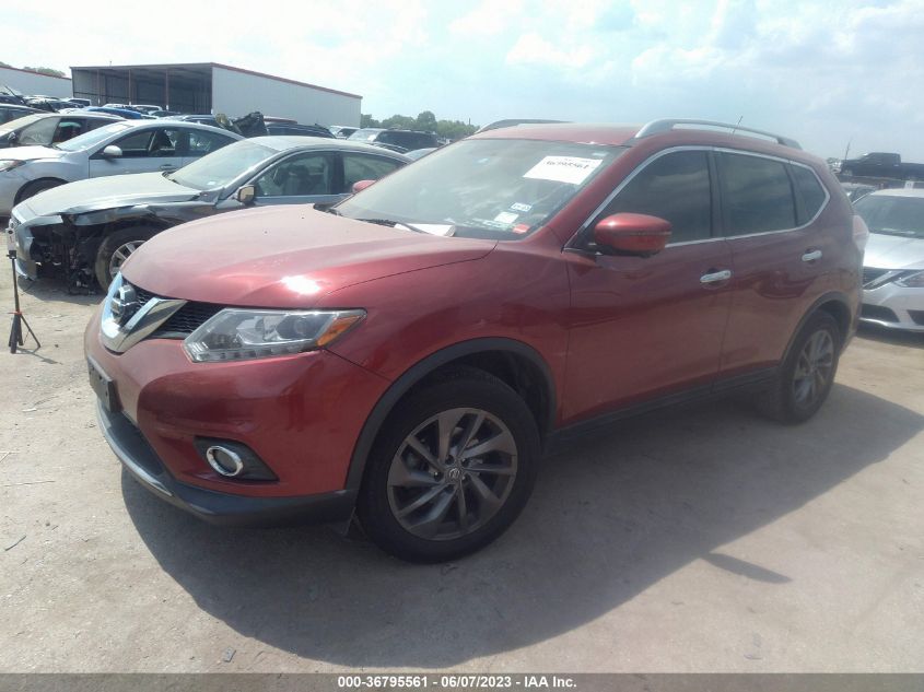 2016 NISSAN ROGUE S/SL/SV - 5N1AT2MT2GC731769