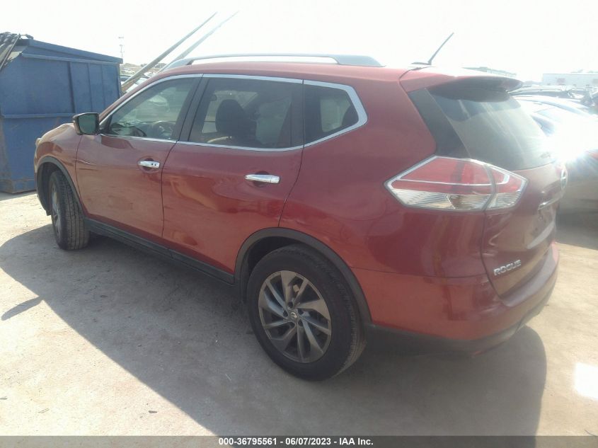 2016 NISSAN ROGUE S/SL/SV - 5N1AT2MT2GC731769