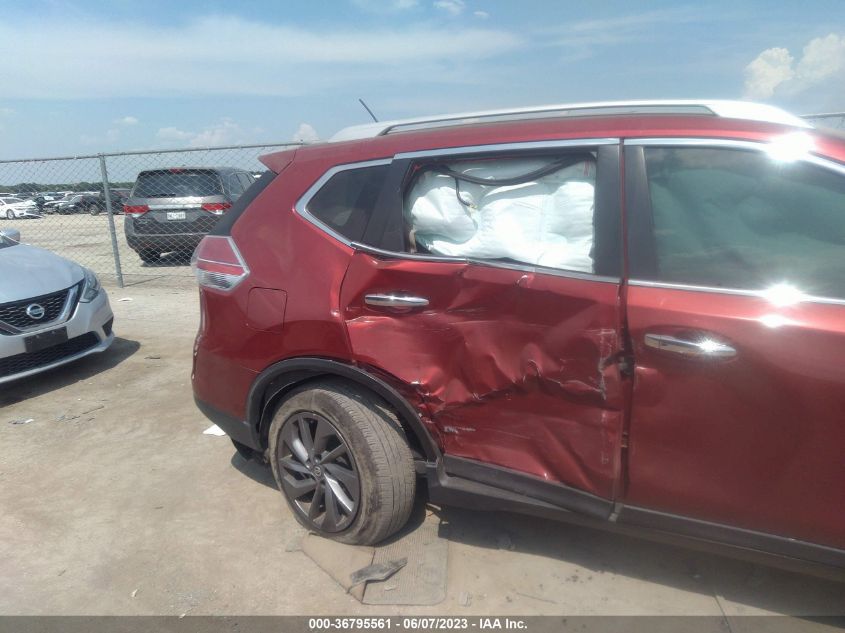 2016 NISSAN ROGUE S/SL/SV - 5N1AT2MT2GC731769