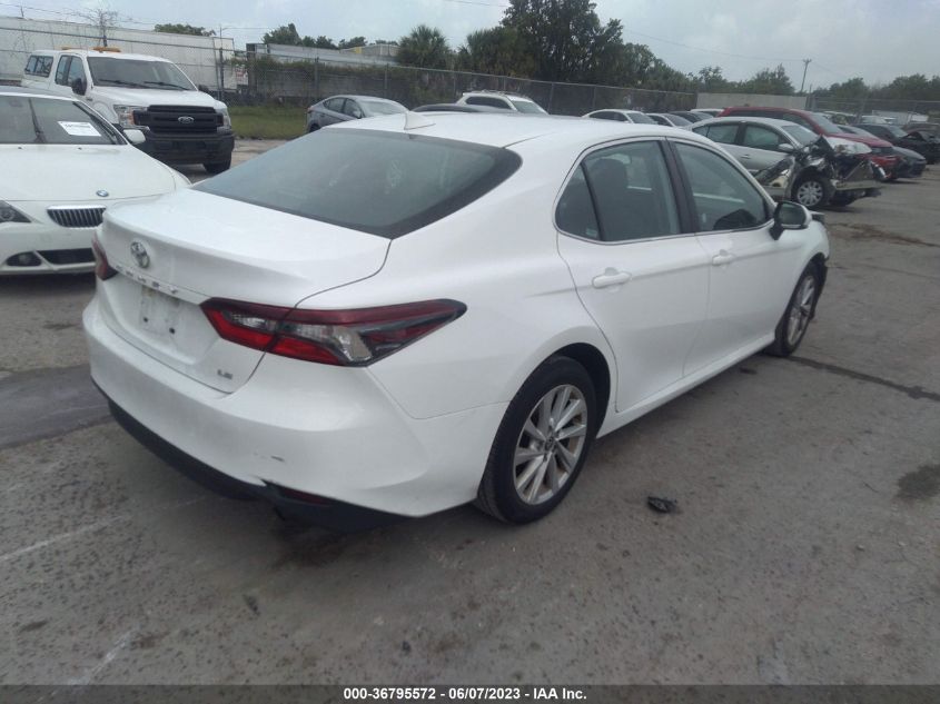2022 TOYOTA CAMRY LE - 4T1C11AK4NU645861
