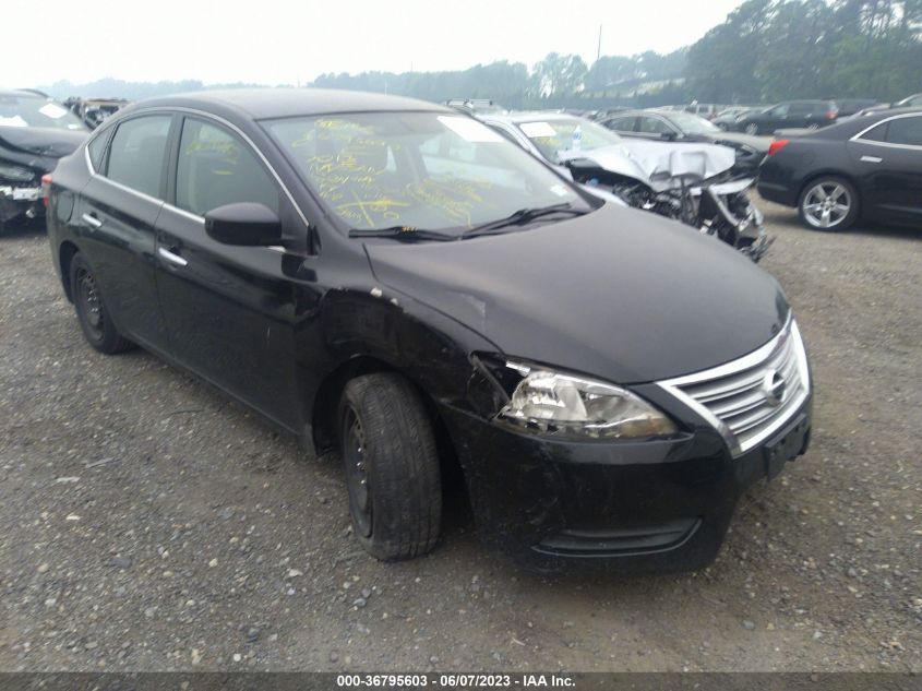 2013 NISSAN SENTRA SV - 3N1AB7AP3DL643702