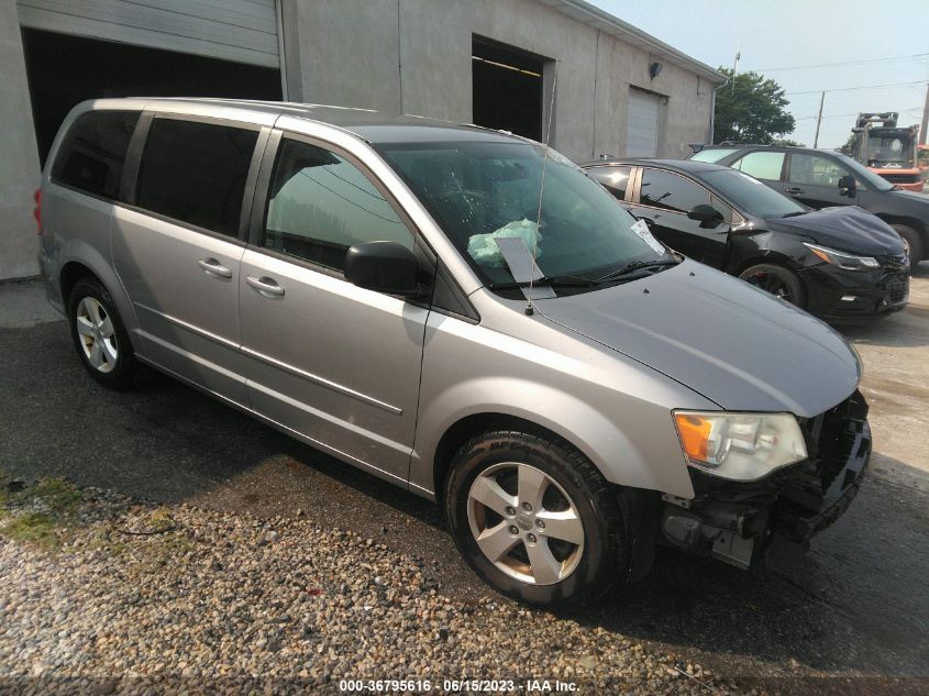 2013 DODGE GRAND CARAVAN SE - 2C4RDGBG8DR612859
