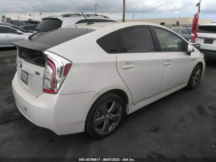 2015 TOYOTA PRIUS FOUR - JTDKN3DU8F0427637
