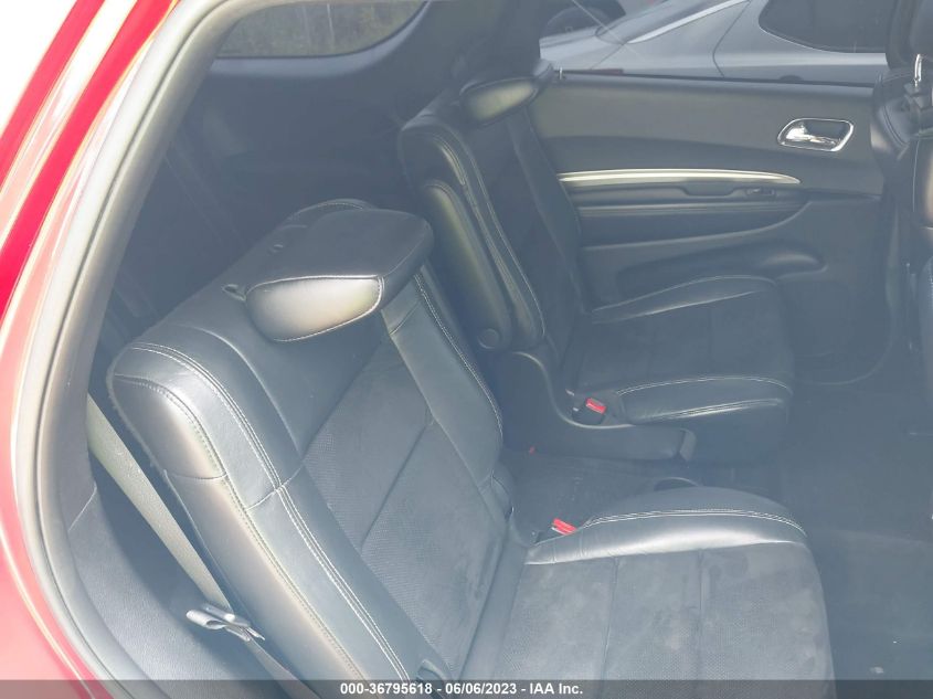 2016 DODGE DURANGO SXT - 1C4RDHAG1GC346542