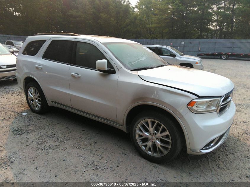 2016 DODGE DURANGO LIMITED - 1C4RDJDG2GC475411