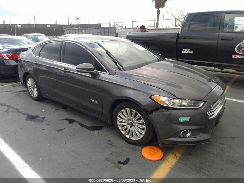 2016 FORD FUSION ENERGI SE LUXURY - 3FA6P0PU6GR384249