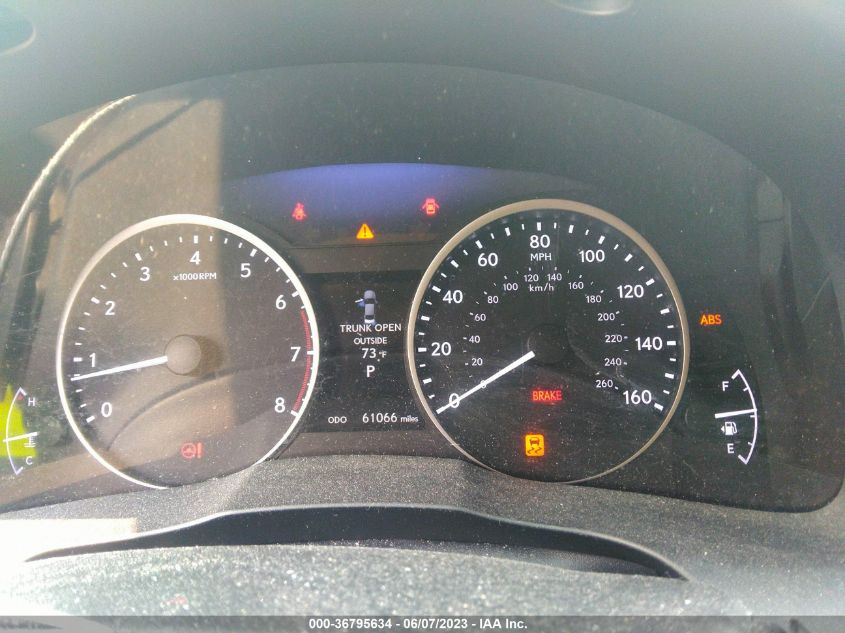 2013 LEXUS ES 350 4DR SDN - JTHBK1GG7D2008018