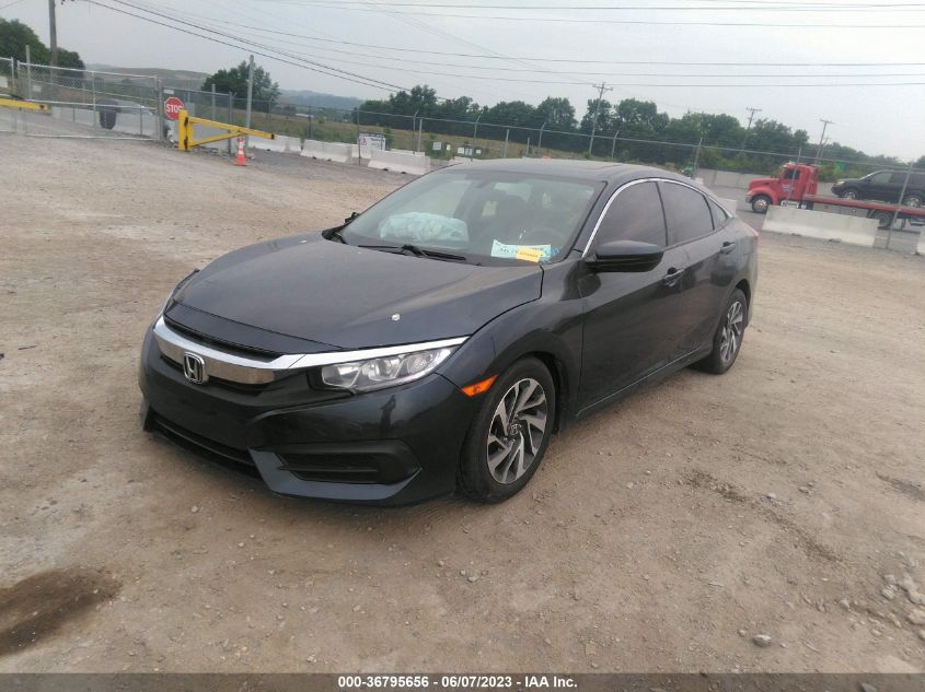 2017 HONDA CIVIC SEDAN EX - 19XFC2F70HE034573