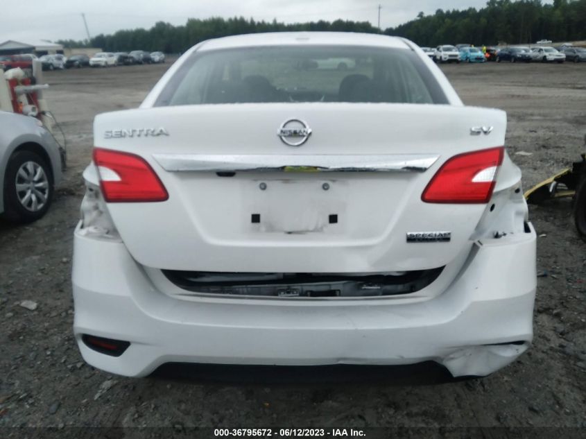 2019 NISSAN SENTRA SV - 3N1AB7AP9KY303549