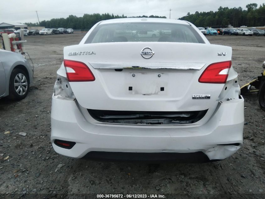 2019 NISSAN SENTRA SV - 3N1AB7AP9KY303549