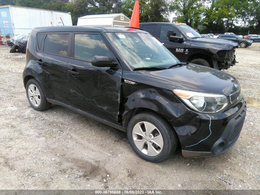 2016 KIA SOUL BASE - KNDJN2A29G7300767