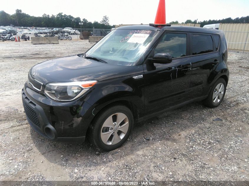 2016 KIA SOUL BASE - KNDJN2A29G7300767