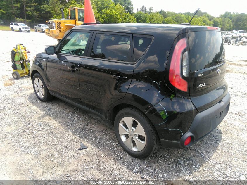 2016 KIA SOUL BASE - KNDJN2A29G7300767
