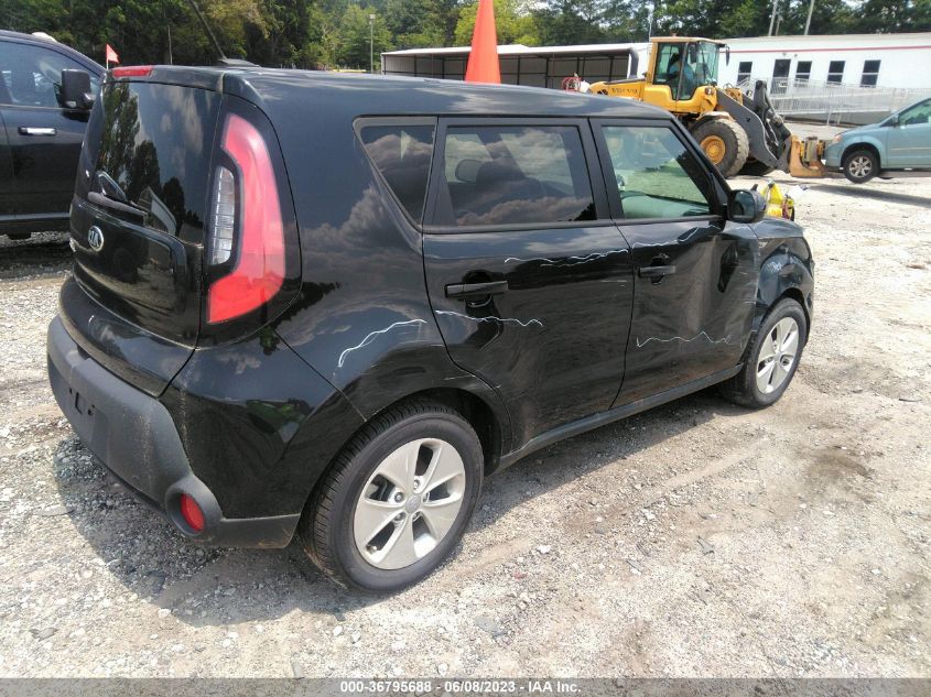 2016 KIA SOUL BASE - KNDJN2A29G7300767