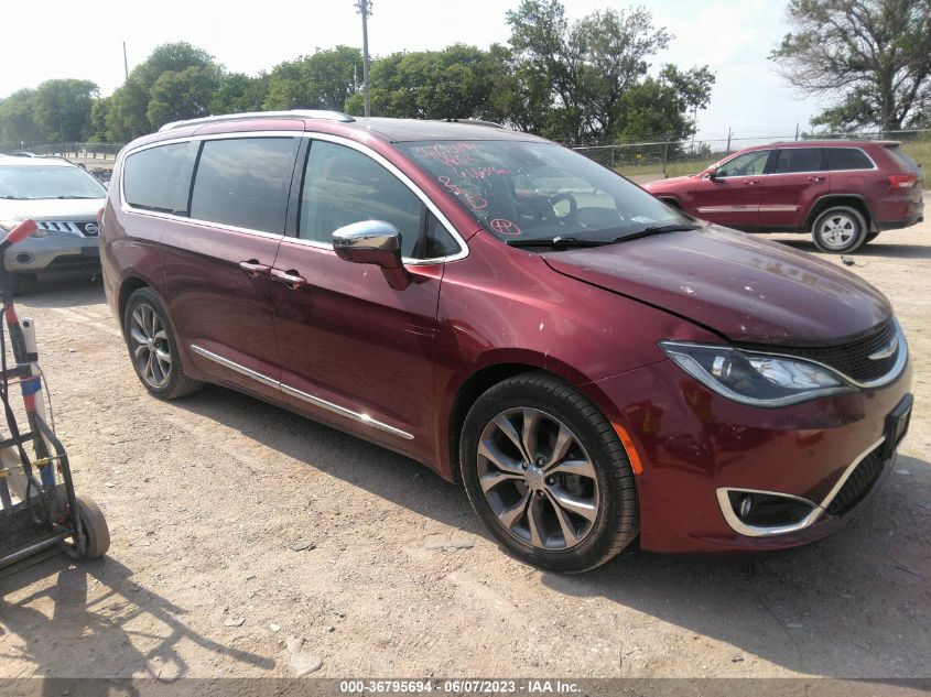 2017 CHRYSLER PACIFICA LIMITED - 2C4RC1GG8HR796425