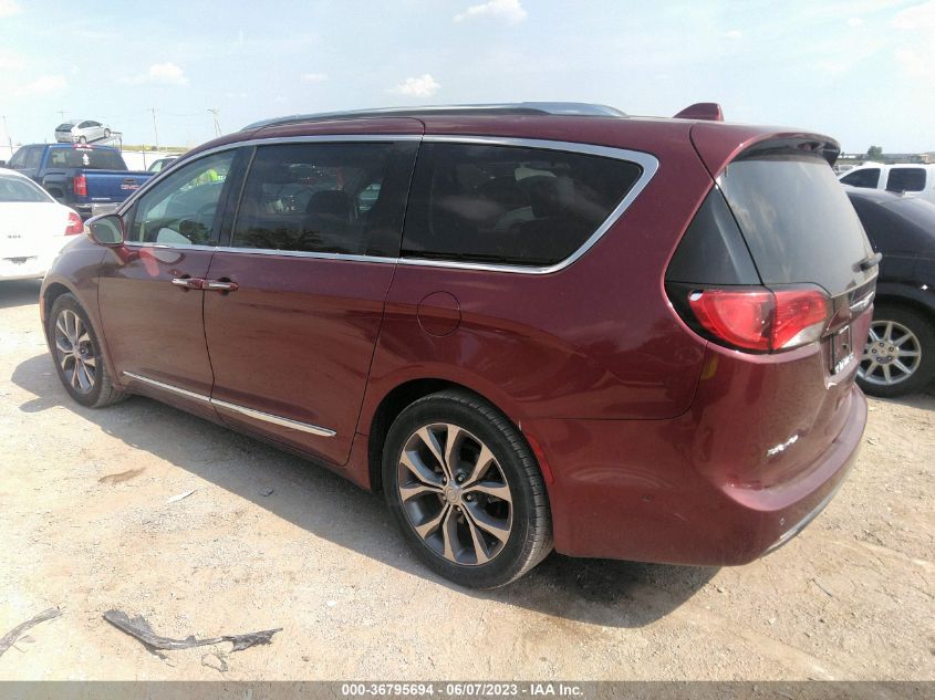 2017 CHRYSLER PACIFICA LIMITED - 2C4RC1GG8HR796425